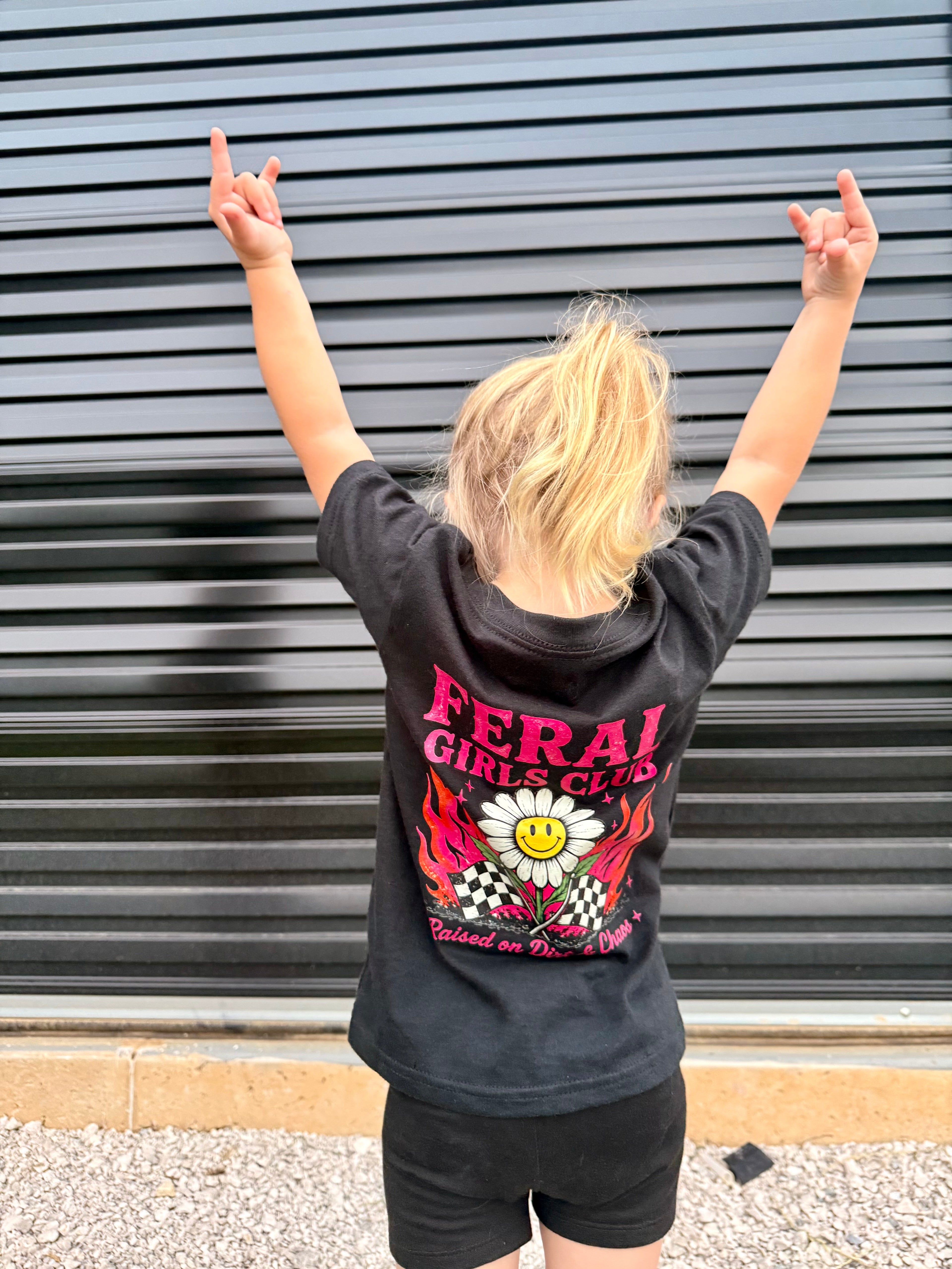 Feral Girls Club Tee - NEW ARRIVAL