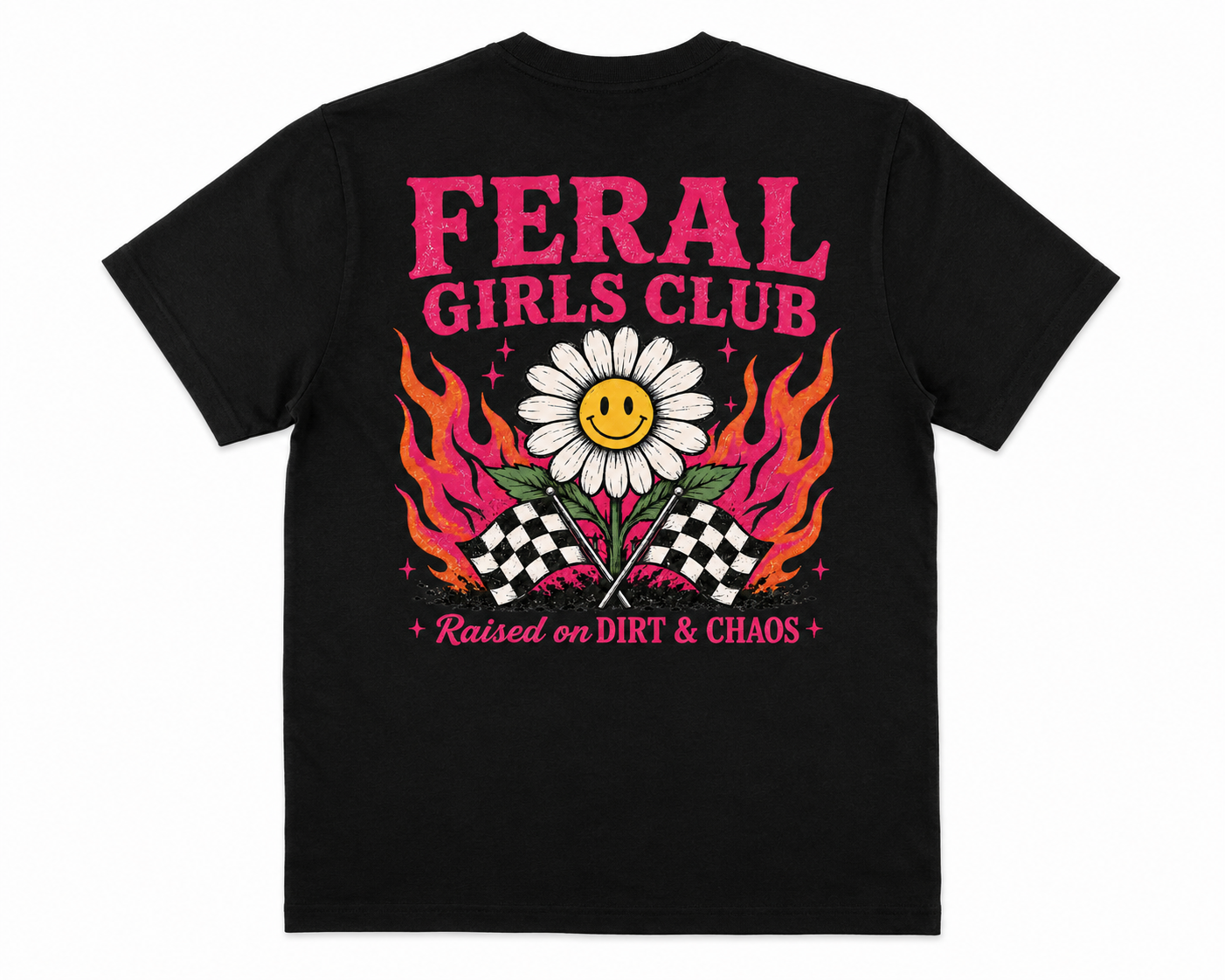 Feral Girls Club Tee - NEW ARRIVAL