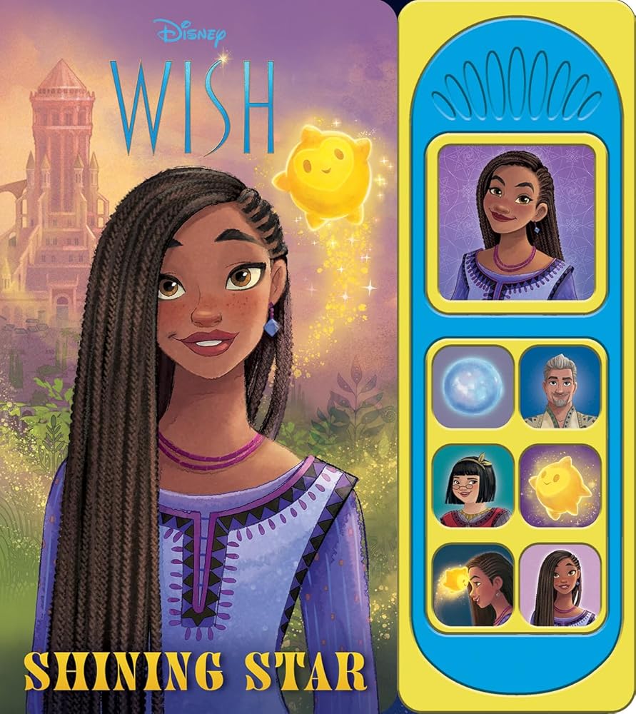 Disney Wish - Shining Star - 7 Button Sound Book - PI Kids