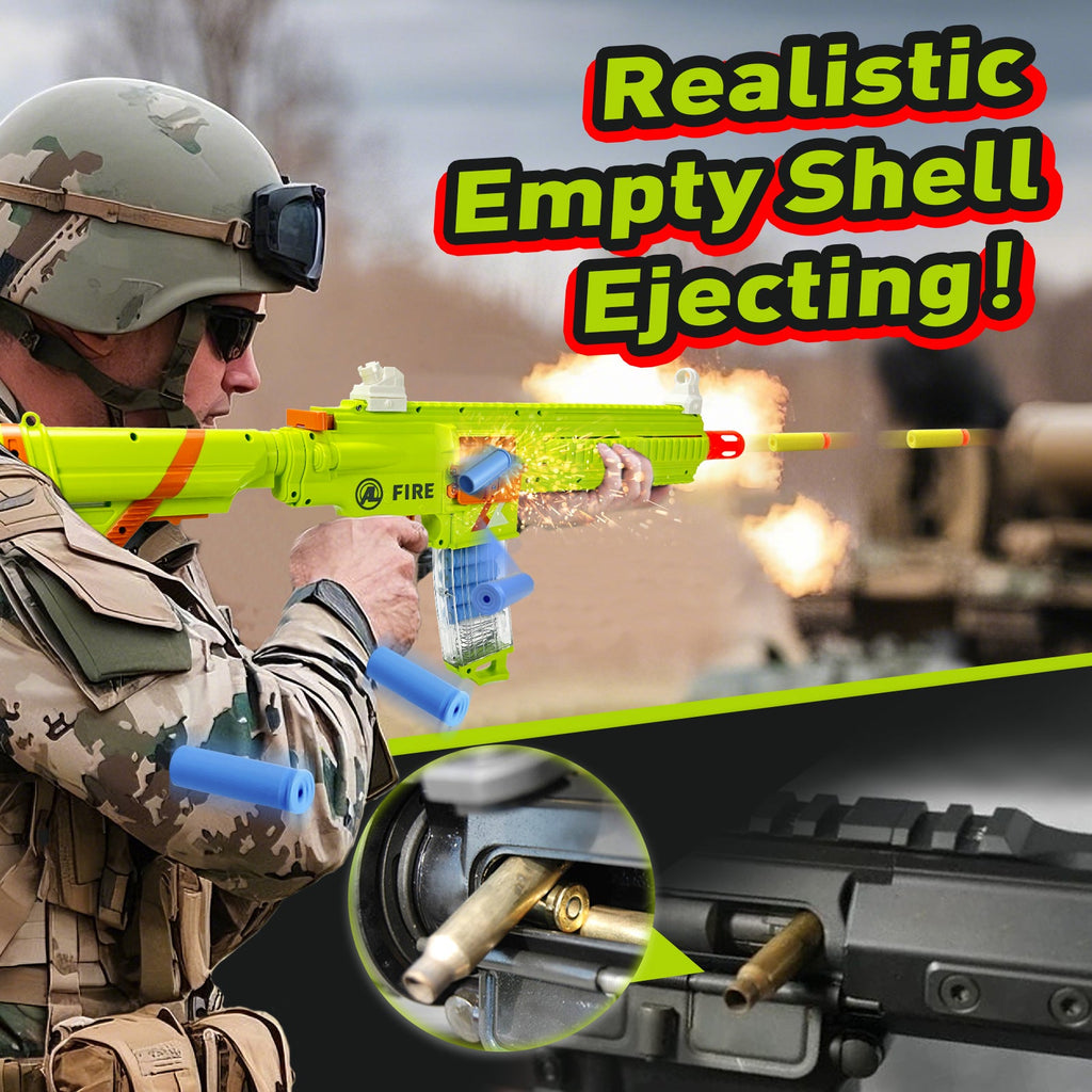 Automatic 416 Toy Gun, Electric Suction Darts Toy Gun, H416 Toy Gun, two shooting modes, for adults, teenagers, holiday gifts, birthday gifts,