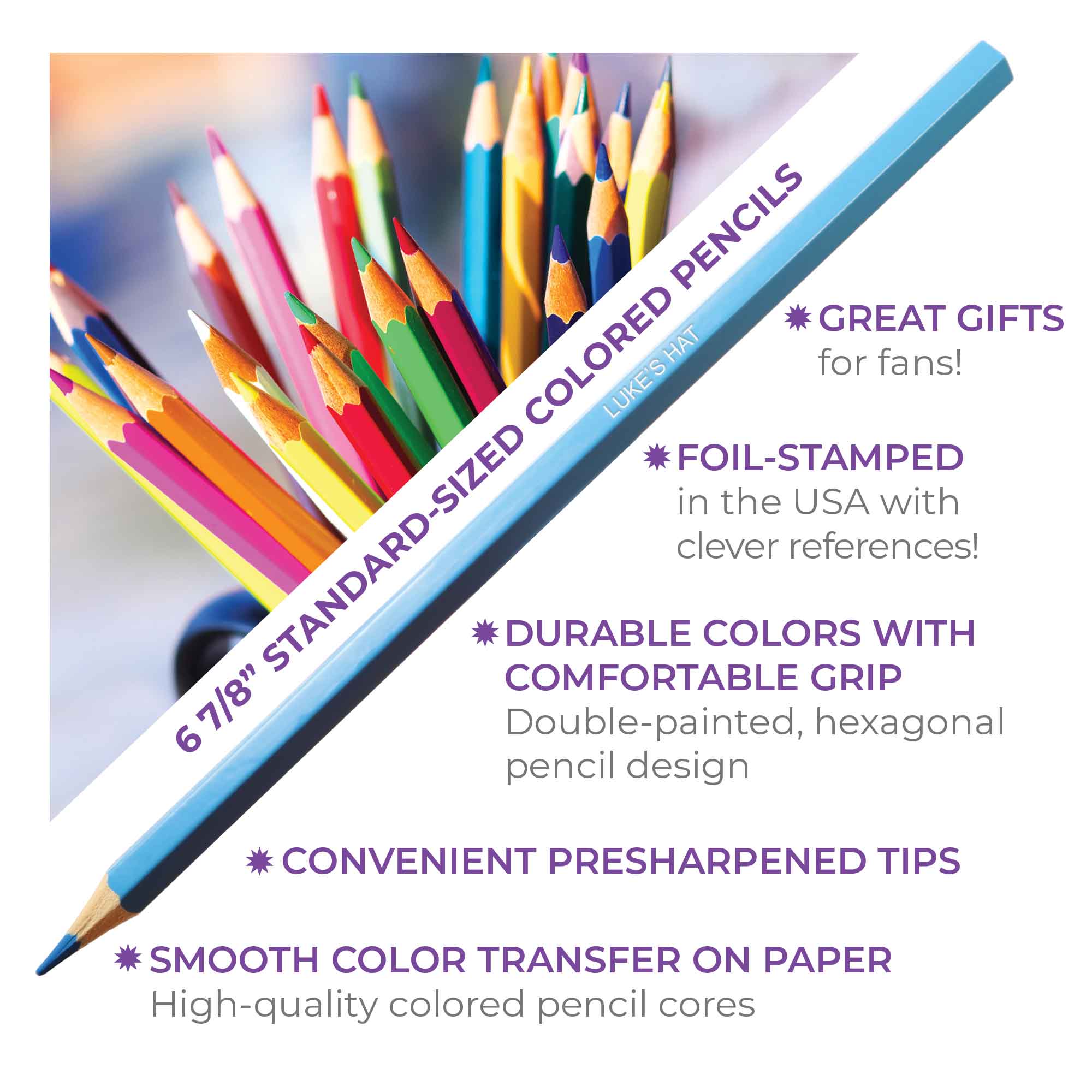 Oy With The Colors Already! Colored Pencils & Coloring Pages for Fans of Gilmore Girls