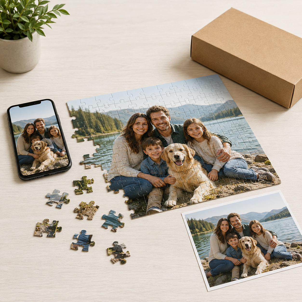 Turn Your Favorite Photo Into a Custom Puzzle