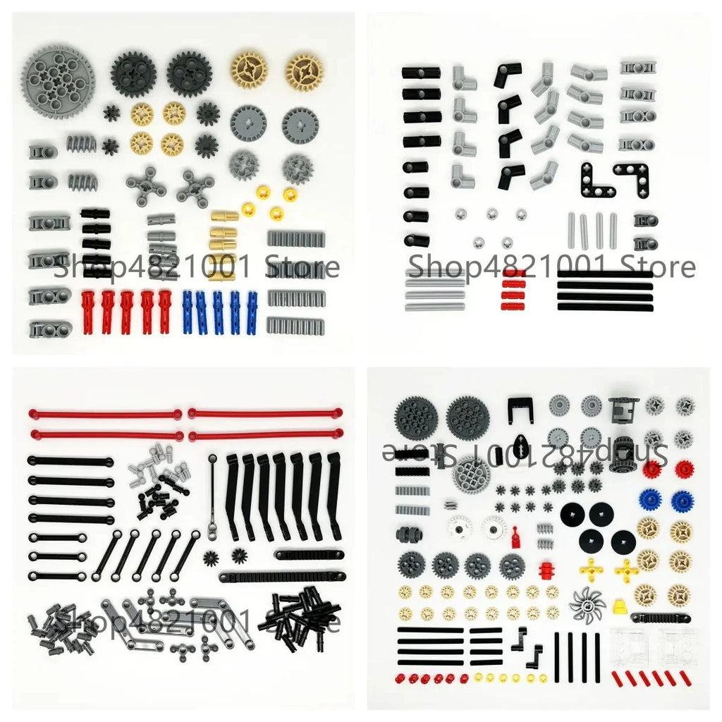Technic Building Blocks Set | Compatible Parts for Cars, Gears, and Axles