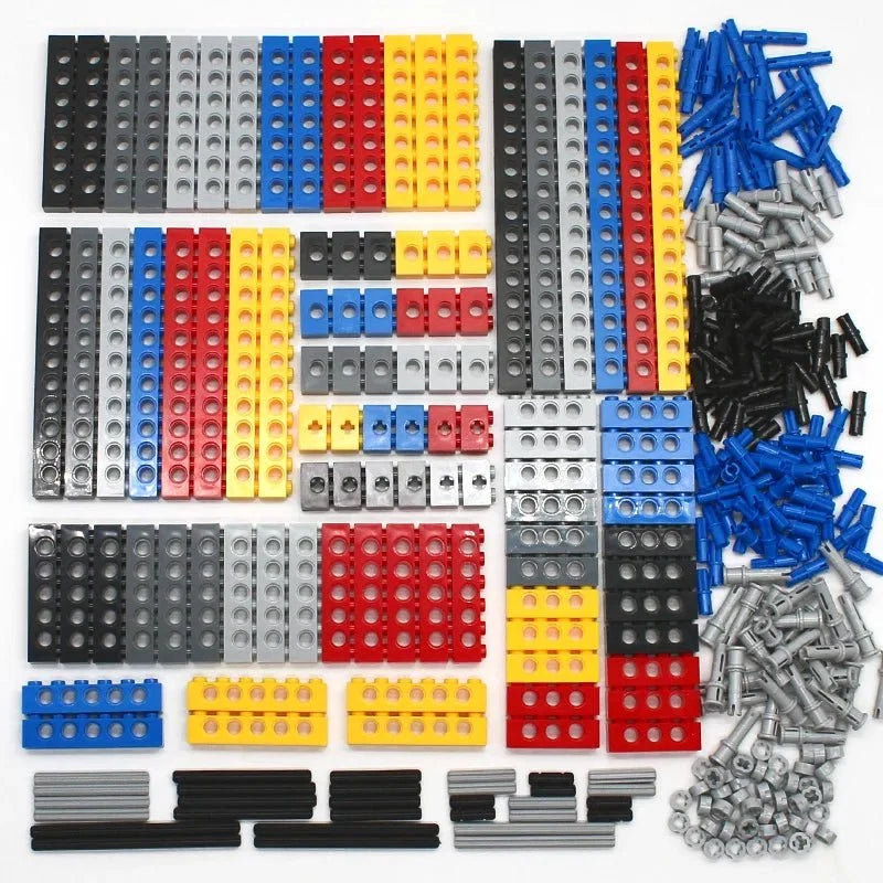 Technic Building Blocks Set | Compatible Parts for Cars, Gears, and Axles