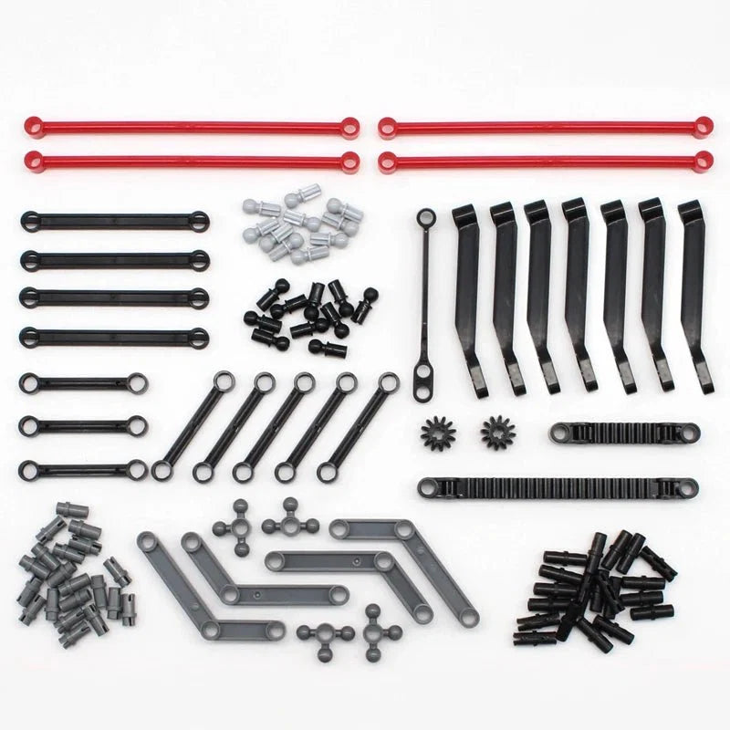 Technic Building Blocks Set | Compatible Parts for Cars, Gears, and Axles