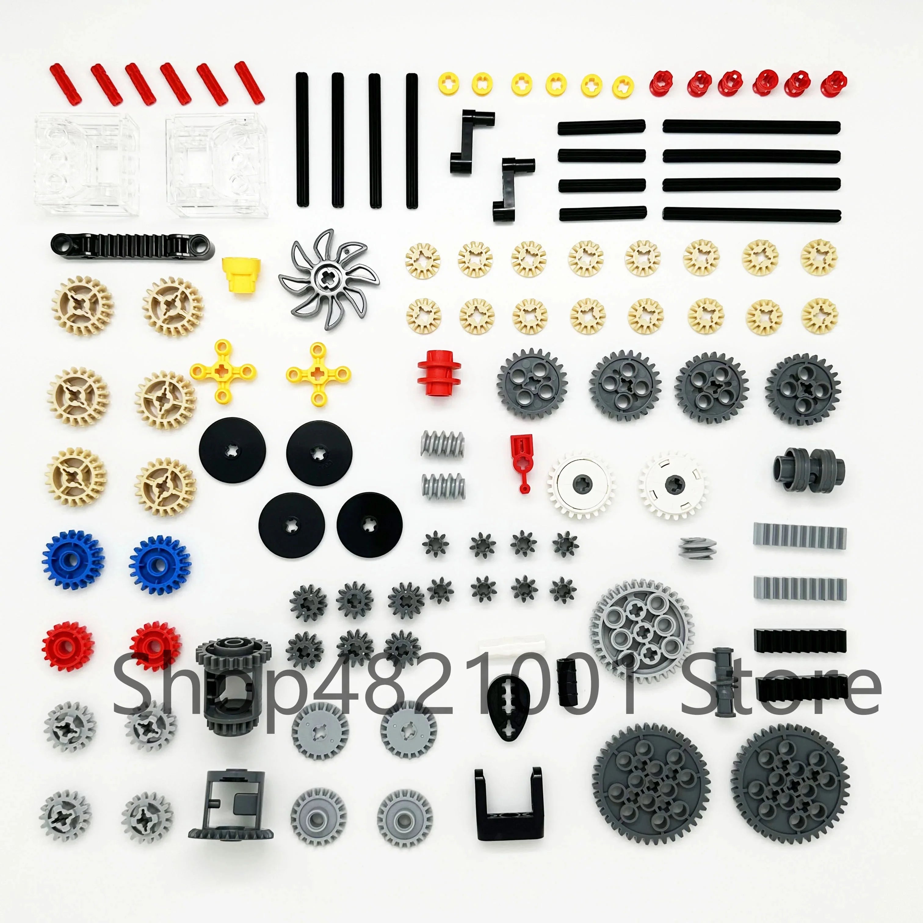 Technic Building Blocks Set | Compatible Parts for Cars, Gears, and Axles