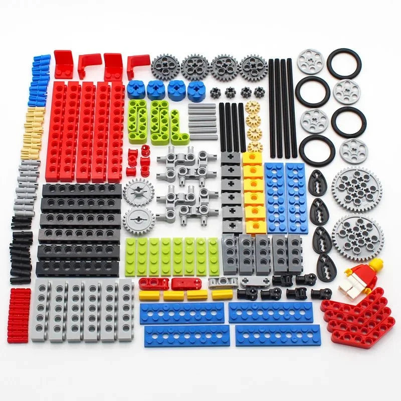 Technic Building Blocks Set | Compatible Parts for Cars, Gears, and Axles