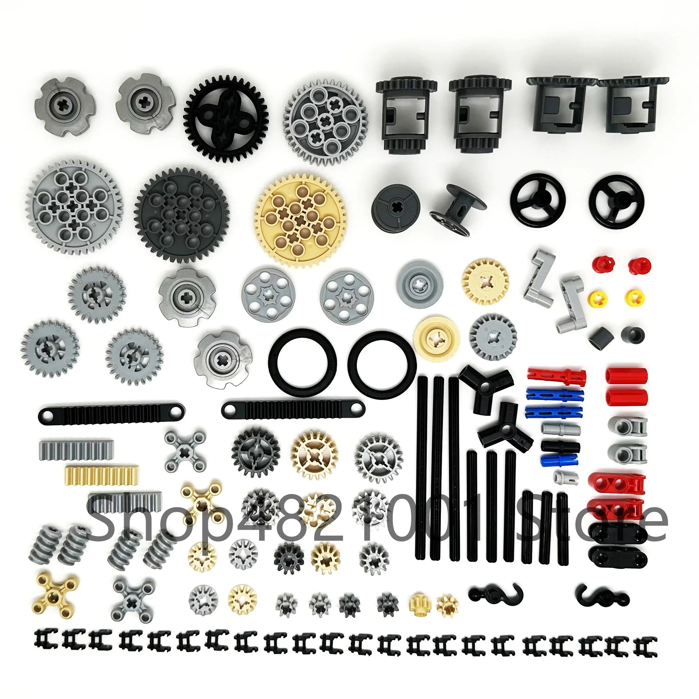 Technic Building Blocks Set | Compatible Parts for Cars, Gears, and Axles
