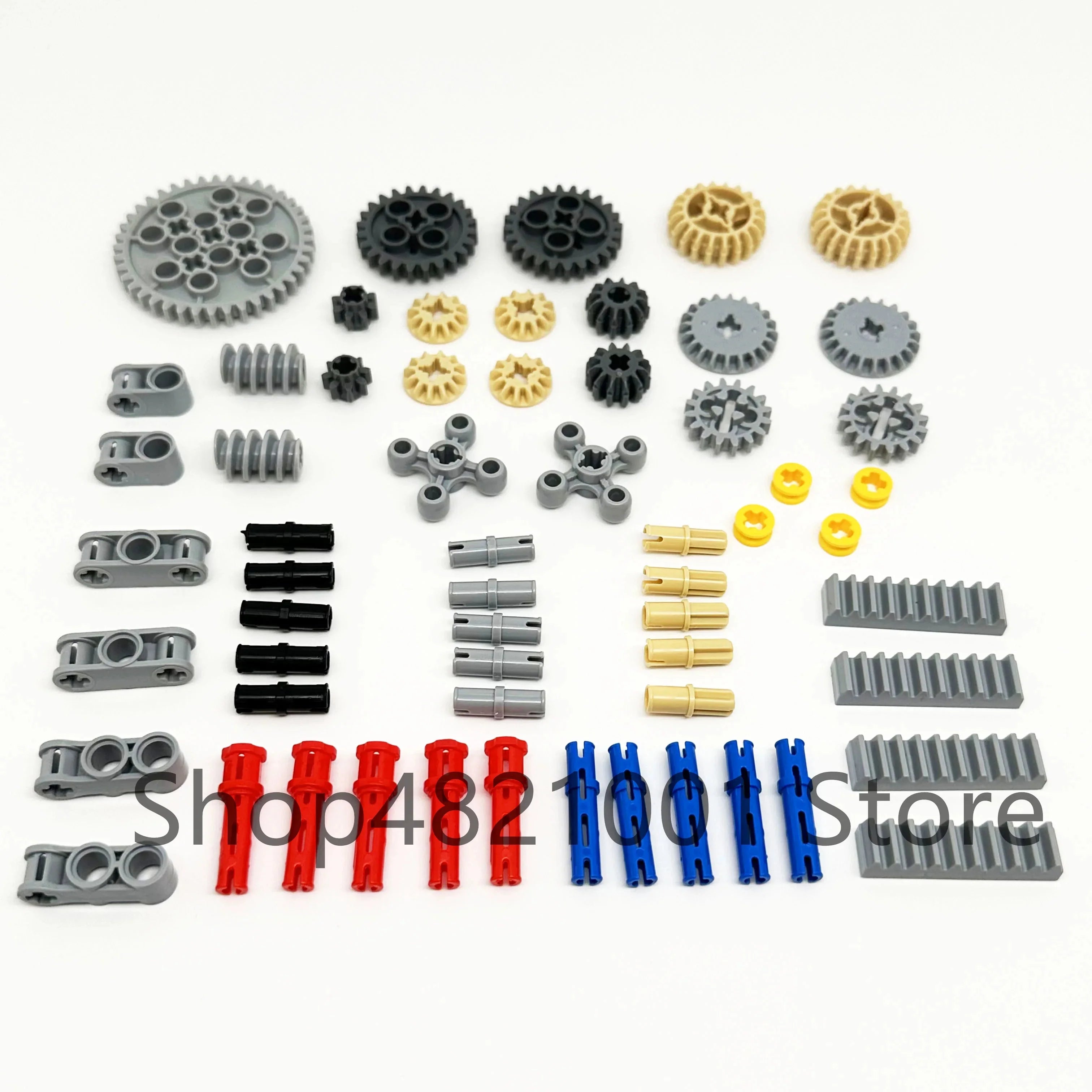 Technic Building Blocks Set | Compatible Parts for Cars, Gears, and Axles