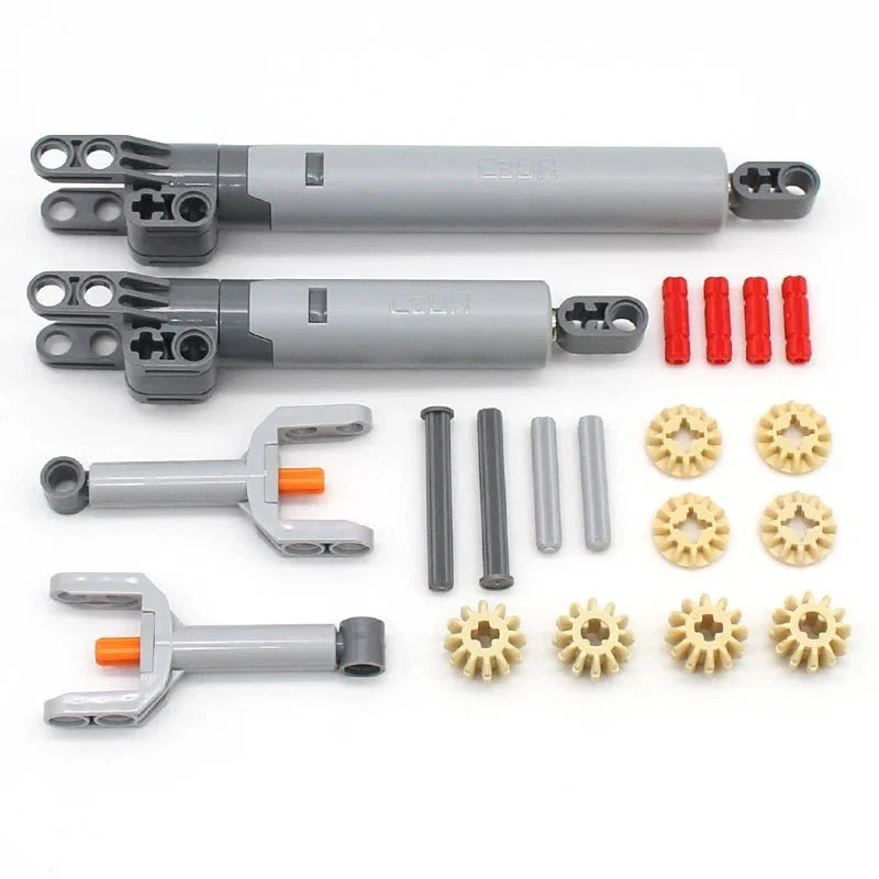 Technic Building Blocks Set | Compatible Parts for Cars, Gears, and Axles