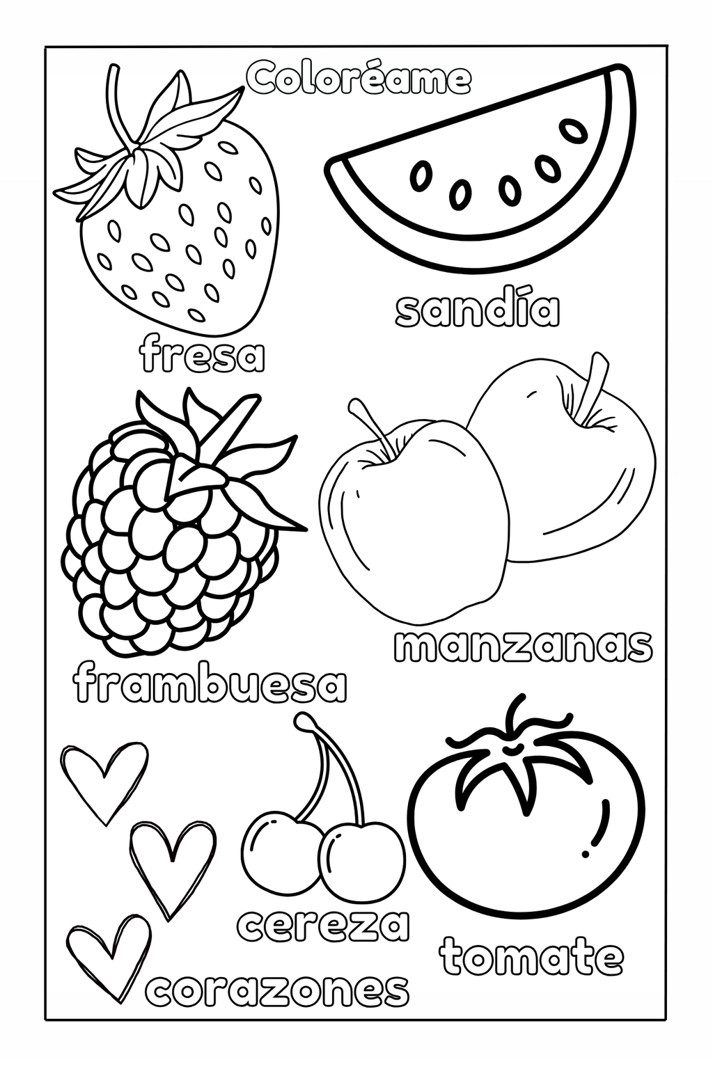 Preschool Essentials Trace Lines, Colors, Shapes, and Numbers Coloring Book: Spanish Version