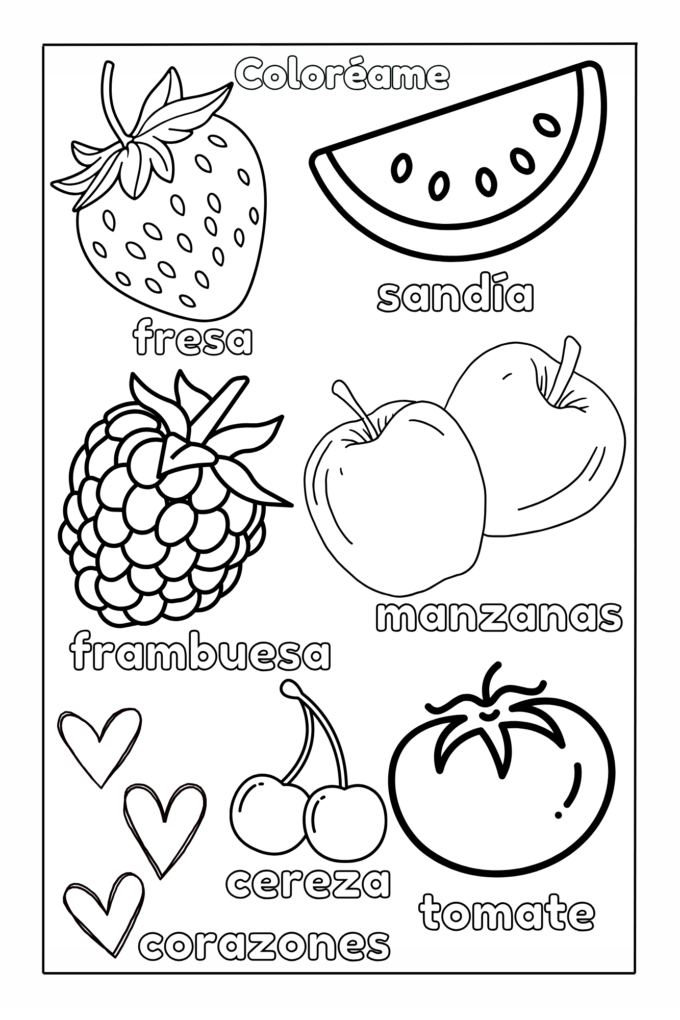 Preschool Essentials Trace Lines, Colors, Shapes, and Numbers Coloring Book: Spanish Version