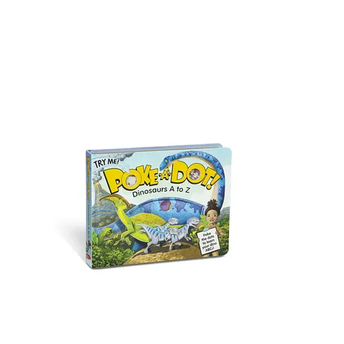 Poke-A-Dot: Dinosaurs A to Z - Board Book